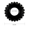 LoveToy Cockring Power Plus Squall Noir